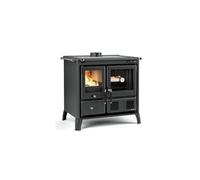 Cuisinière à bois GARDENIA5.0ACIERNOIRANTHRACITE