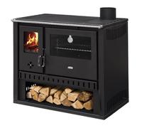 Cuisinière à bois GT FI S DR sortie côté droit - Acier