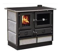 Cuisinière à bois Interstoves à bois MAGNUM MBS en fonte Sortie côté droit - Pierre Ollaire Pierre Ollaire G