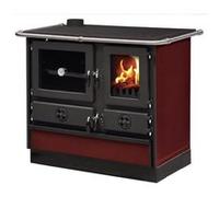 Cuisinière à bois Magnum Thermo MBS en fonte bouilleur sortie côté gauche - Bordeaux