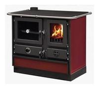 Cuisinière à bois Magnum Thermo MBS en fonte bouilleur sortie côté gauche - Bordeaux