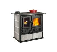 Cuisinière à bois La Nordica Rosa SX Reverse.16 8,2 kW pierre naturelle