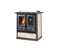 Cuisinière à bois La Nordica Rosetta.16 7,9 kW Liberty Panna