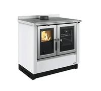 Cuisinière à bois La Nordica Venezia 8,3 kW Weiß