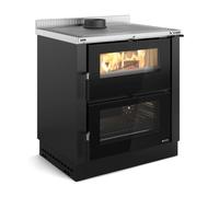 Cuisinière à bois La Nordica Verona XXL.16 7,1 kW noir-antracite