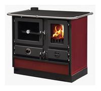 Cuisinière à bois Magnum Thermo MBS en fonte | bouilleur sortie côté gauche - Bordeaux