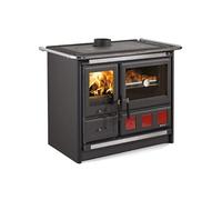 La Nordica ROSA XXL VST.16 STEEL Intérieure Cheminée autonome Bois de chauffage Anthracite