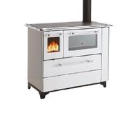 Cuisinière à bois Royal Betty 4,5 | 5 kW Revêtement en acier blanc