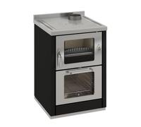 Cuisinière à bois Wamsler K 60 | 5,5 kW noir