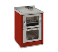Cuisinière à bois Wamsler K 60 | 5,5 kW rouge