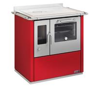 Cuisinière à bois Wamsler M 80 | 6 kW à droite, rouge