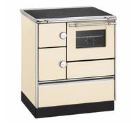 Cuisinière à bois Westminster poêle à combustible solide K 76 70 | 7,3 kW Gauche côté, arrière et haut, Ivoire
