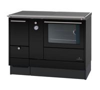 Cuisinière à eau Lohberger AC 105 Black - raccordement sur le côté droit