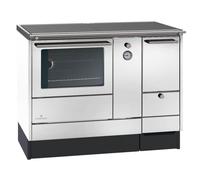 Cuisinière à eau Lohberger AC 105 White - raccordement à l'arrière, côté gauche