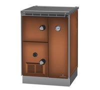 Cuisinière à eau Lohberger ZEH 55 Brown - raccordement arrière/latéral droit