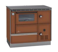 Cuisinière à eau Lohberger ZEH 90 Brown - raccordement en haut à gauche