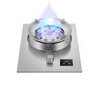 Cuisinière À Gaz 1 Brûleur 5,2 KW, Brûleur Unique, Minuterie De 99 Minutes, Support De Casserole En Fonte, Convient For Caravane, Poêle Autoportante, Camping En Plein Air(NG)