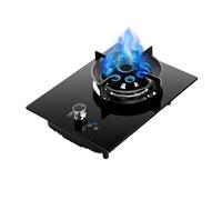 Cuisinière À Gaz 1 Brûleur, 5,2 KW, Plaques De Cuisson For Camping-car, Poêle À Frire Haute Température 9 Cavités, Avec Protection Anti-extinction, Avec Kit GPL/GN(LPG)