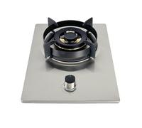 Cuisinière À Gaz 1 Brûleur, Cuisinière À Gaz En Acier Inoxydable Tout Cuivre De 5,2 KW, Cuisinière À Gaz Intégrée Sur Table, Avec Dispositif De Sécurité Enfant For Protection Contre Les Flammes(NG)