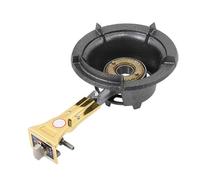 Cuisinière À Gaz 1 Brûleur,cuisinière À Gaz Liquéfié 25kW,support De Casserole En Fonte Noire Avec Bouton,avec Dispositif Protection Contre L'extinction Des Flammes,Pour Usage Domestique Et Commercial