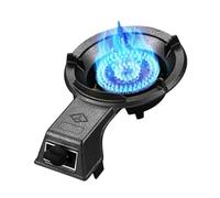 Cuisinière À Gaz 1 Brûleur, Cuisinière À Gaz Liquéfié 7 KW, Support De Casserole En Fonte Noire Avec Bouton, Cuisinière À Gaz, Économie D'énergie Et Économie De Gaz, For La Maison Et Le Commerce