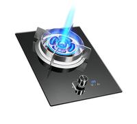 Cuisinière À Gaz 1 Brûleur, Cuisinière De Comptoir De Cuisine 5,2 KW, Cuisinière De Conversion Gaz/gaz LP, Avec Protection Contre L'extinction Et Minuterie, For Cuisine Domestique(LPG)