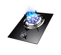 Cuisinière À Gaz 1 Brûleur, Cuisinière De Comptoir De Cuisine, Cuisinière De Conversion Gaz/gaz LP, Support De Casserole En Fonte, Avec Protection Contre Les Flammes, For À Domicile(LPG)