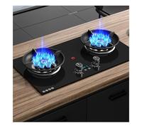 Cuisinière À Gaz 2 Brûleurs, 5,2 KW, 9 Cavités, Feu Élevé, Support De Casserole En Fonte, Minuterie, Convient For Le Camping En Terrasse, Le Barbecue, Le Brassage Maison(NG)