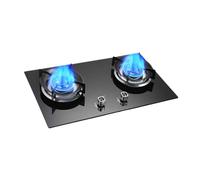 Cuisinière À Gaz 2 Brûleurs, Domestique Au GPL/comptoir Naturel, Table De Cuisson Haute Efficacité Avec Anneau Feu 4, KW, Protection Contre Les Pannes Flamme(LPG)