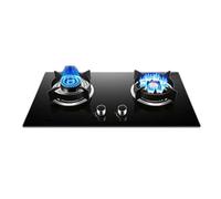 Cuisinière À Gaz 2 Feux, Table De Cuisson En Acier Inoxydable 5,2 KW, Avec Kit De Conversion GPL/GN, Protection Anti-extinction For L'extérieur Et L'intérieur(LPG)