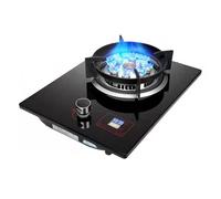 Cuisinière À Gaz 33 Cm 5,2 KW 9 Cavités Avec Minuterie À Feu Élevé, Support De Casserole En Fonte Avec Protection Contre L'extinction Des Flammes, Convient For La Cuisine À Domicile(NG)