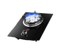 Cuisinière À Gaz 430 Mm, Cuisinière À Gaz 5,2 KW 1 Brûleur, Cuisinière À Conversion Gaz/gaz LP, Support À Casseroles En Fonte En Verre Trempé, Avec Protection Contre Les Flammes, For À Domicile(LPG)