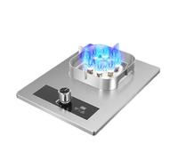 Cuisinière À Gaz 5,2 KW, Cuisinière Encastrable En Acier Inoxydable, Allumage Automatique, Neuf Cavités, Minuterie Haute Puissance, Avec Protection Anti-extinction(LPG)
