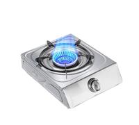 Cuisinière À Gaz 5,2 KW, Neuf Cavités, Régulateurs De Température En Acier Inoxydable Pour Usage Professionnel, Avec Protection Contre L'extinction De La Flamme(NG)