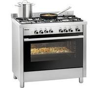 Cuisinière à gaz BGH 600-521 - Four électrique multifonctions - Bartscher