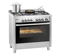 Cuisinière à gaz BGH 600-521 - Four électrique multifonctions - Bartscher