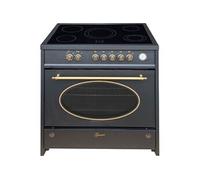 Cuisinière à gaz - GURARI - 912 Bl r - Rétro - 90 cm - 8 fonctions - Air chaud