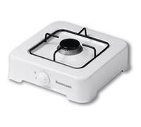 Cuisinière à gaz à 1 brûleur K-01T (Blanc)