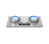 Cuisinière à gaz à injection directe à neuf cavités de 8.5 KW avec capuchon d'allumage en cuivre pur, comptoir/intégré, indicateur de batterie faible, Durable(LPG)