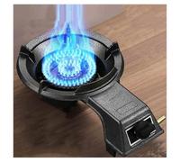 Cuisinière À Gaz À Tête Unique, Cuisinière À Gaz Liquéfié Basse Pression Domestique 7KW, Support De Casserole En Fonte Noire Intégré, Économie D'énergie Et Économie De Gaz, For Un Usage Domestique