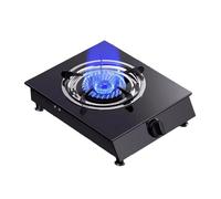 Cuisinière À Gaz À Un Seul Brûleur,Cuisinière À Gaz Avec Feu Suralimenté Et Verre Trempé,Avec Protection Thermocouple For Le Talonnage,L'ébullition Des Fruits De Mer