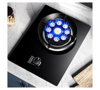 Cuisinière À Gaz Avec 1 Brûleur, Cuisinière De Comptoir De Cuisine 5,2 KW, Cuisinière À Conversion Gaz/gaz LP, Support À Casseroles En Fonte En Verre Trempé,For À Domicile(NG)