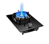 Cuisinière À Gaz Avec 1 Brûleur, Cuisinière De Comptoir De Cuisine 5,2 KW, Cuisinière De Conversion Gaz/gaz LP, Avec Protection Contre Les Flammes, For Cuisine Domestique, Camping-car(LPG)