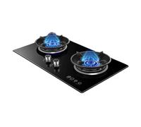 Cuisinière À Gaz Avec 2 Brûleurs, Cuisinière À Gaz De Camping, Cuisinière À Gaz De Comptoir De Cuisine 5,2 KW, Avec Protection Contre Les Flammes, For À Domicile, Le Camping-car(LPG)