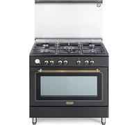 Cuisinière à gaz avec four électrique N°5 feux 90 x 60 cm PEMA 965 C ED Ligne Country