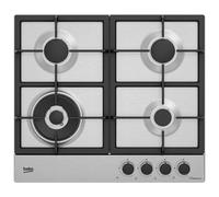Beko HIAW64225SXE Acier inoxydable Intégré 60 cm Gaz 4 zone(s)