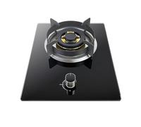 Cuisinière À Gaz, Brûleur 5,2 KW, Cuisinière De Conversion Gaz Naturel/gaz Liquéfié, Table De Cuisson En Verre Trempé Noir, Économie D'énergie Et Économie De Gaz, For Les Cuisines Domestiques(LPG)