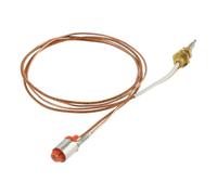 Cuisinière à gaz, brûleur, Thermocouple, fil de cuivre, pour fixation, unité magnétique, 60cm/24 pouces, M6 x 0.75, 20mv, 1 pièce