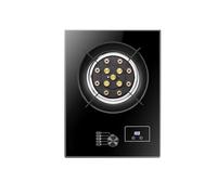 Cuisinière À Gaz, Cuisinière À Gaz Fierce Fire 7,2 KW À 13 Cavités NG/GPL, Cuisinière À Gaz De Bureau Et Intégrée Avec Protection Contre Les Pannes De Flamme For La Maison, Le Camping En Plein Air(NG)