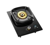 Cuisinière À Gaz, Cuisinière À Gaz Portable 5,2 KW, Bureau À Allumage Automatique Et Cuisinière À Gaz Intégrée En Verre Trempé Avec Protection Contre Les Pannes De Flamme NG/GPL, For La Maison(LPG)